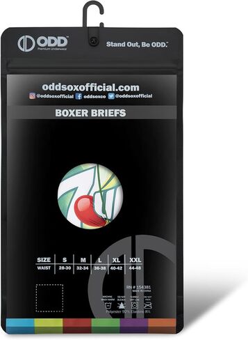 Odd Sox، ملابس شعار 7 Up Soda، ملابس داخلية قصيرة للرجال، مقاس كبير in Saudi Arabia