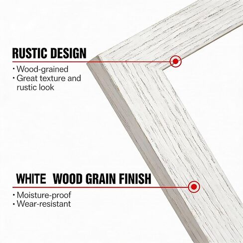 إطار صورة BAIJIALI مقاس 4x6 بنمط خشبي بني مع زجاج شبكي عالي الدقة، وعرض الصور 3.5x5 مع حصيرة أو 4x6 بدون حصيرة، وأشكال أفقية ورأسية للتركيب على الحائط والطاولة، 4 عبوات in Kuwait