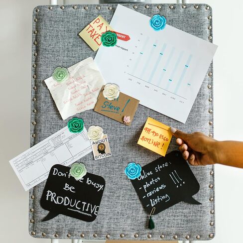 40 قطعة من دبابيس الدفع على شكل وردة ودبابيس إبهام وردية مزخرفة على شكل زهرة الفلين للوحة الإعلانات وخرائط الحائط وغيرها من مستلزمات وإكسسوارات المدارس المكتبية، الراتنج (أخضر)... in Kuwait