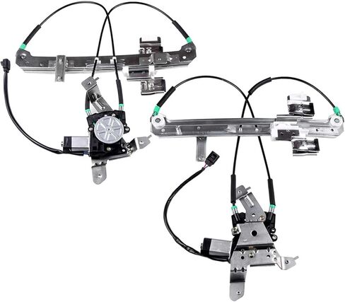748-228 AMCCM Rear Left+Rear Right Power Window Regulator W/Motor Replacement for 2000-2006 for Chevrolet for Tahoe 2000-2006 for GMC for Yukon 2002-2006 for Cadillac for Escalade in Saudi Arabia