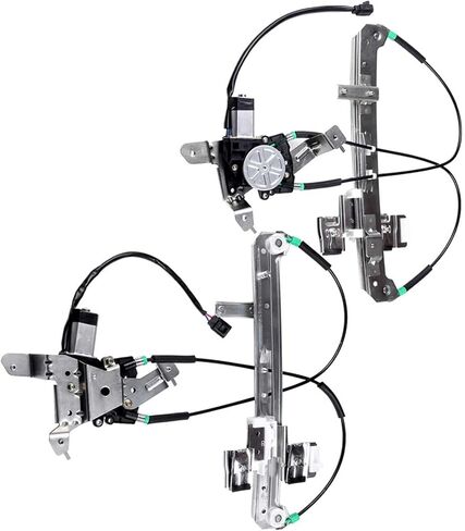748-228 AMCCM Rear Left+Rear Right Power Window Regulator W/Motor Replacement for 2000-2006 for Chevrolet for Tahoe 2000-2006 for GMC for Yukon 2002-2006 for Cadillac for Escalade in Saudi Arabia
