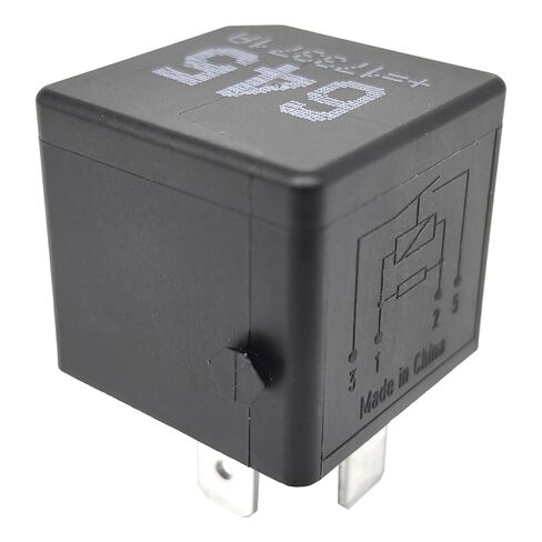 645 Relay 4H0951253A V23136-B0006-X080 (4-Pack) 12V 40A 4-Pin SPST Automotive Power Relay Compatible with Volkswagen Jetta Tiguan and A4 Q5 Fixes Fuel Pump and Engine Stalling in Saudi Arabia