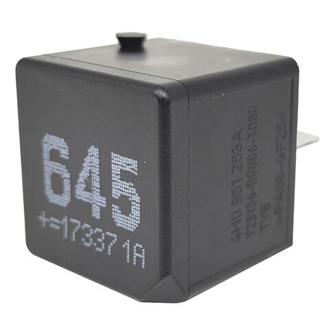 645 Relay 4H0951253A V23136-B0006-X080 (4-Pack) 12V 40A 4-Pin SPST Automotive Power Relay Compatible with Volkswagen Jetta Tiguan and A4 Q5 Fixes Fuel Pump and Engine Stalling in Saudi Arabia