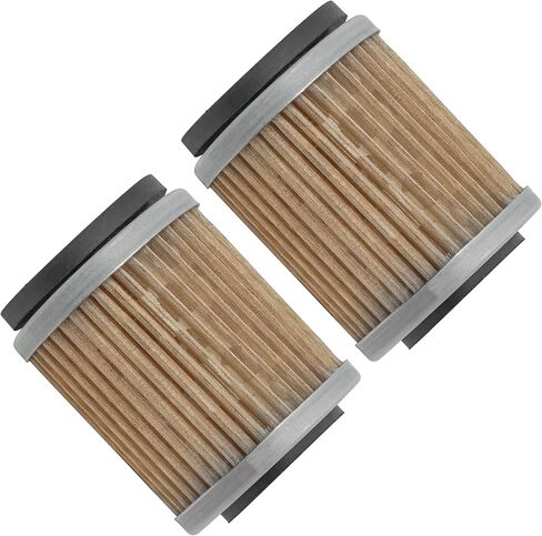 Caltric 2 Pack Oil Filter Compatible with Yamaha Moto-4 225 Yfm225 Yfm-225 1986-1990 in Saudi Arabia
