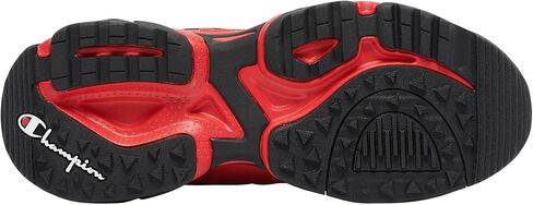 Champion Men's Bromad Lock Shoes Boots (Black/Scarlet, US Footwear Size System, Adult, Men, Numeric, Medium, 9) in Saudi Arabia