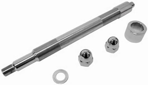 Chrome Front Axle & Hardware Kit Fit For Harley Softail FXST/C/B 2007-Up FXS 2011-Up in Saudi Arabia