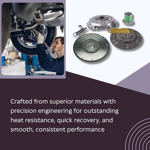 LuK Clutch Kit with HD OEM Flywheel For 2005-2010 Ford Mustang GT 281" 4.6L SOHC V8 - Heavy Duty Performance Upgrade for Smooth Engagement - Durable & Precise Fit - Offers 12 Month Brand Warranty in Saudi Arabia