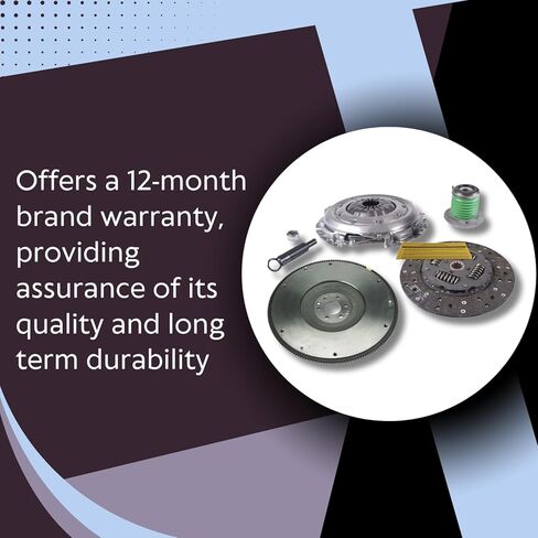 LuK Clutch Kit with HD OEM Flywheel For 2005-2010 Ford Mustang GT 281" 4.6L SOHC V8 - Heavy Duty Performance Upgrade for Smooth Engagement - Durable & Precise Fit - Offers 12 Month Brand Warranty in Saudi Arabia