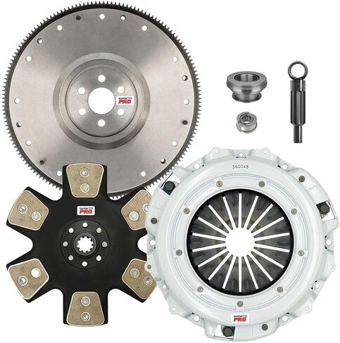 ClutchMaxPRO Performance Stage 5 Clutch Kit with Flywheel Compatible with 1981-1995 Ford Mustang GT LX5.0 1993-1995 Cobra SVT 1982-1986 Mercury Capri 5.0L (CP07042HDDFW-ST5) in Saudi Arabia