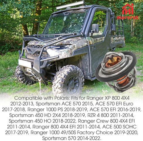 ترموستات 7052496 5413948 مع ختم، 180 درجة فهرنهايت، يناسب Polaris Ranger 1000 2019 2020 2021 2022، لـ RZR 570 800 4 XP EPS، لـ ACE، للرياضي، 180 درجة فهرنهايت in Saudi Arabia