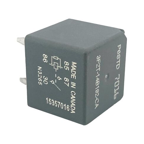 3F2T-14B192-CA (2-Pack) 12V 40A 4-Pin SPST مرحل طاقة السيارة متوافق مع Ford F150 Explorer Expedition يعمل على إصلاح عدم وجود بداية واستبدال مشكلات مضخة الوقود لـ 15357016 5L3Z-14N089-AA in Saudi Arabia