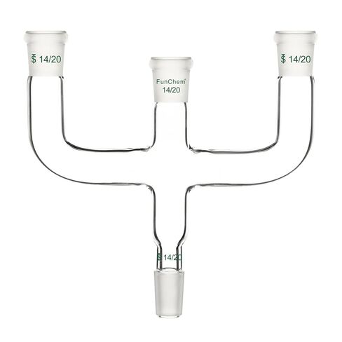 4-Way Claisen Distillation Adapter with 24/40 Joint in Kuwait