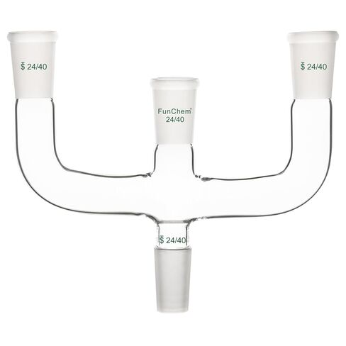 4-Way Claisen Distillation Adapter with 24/40 Joint in Saudi Arabia