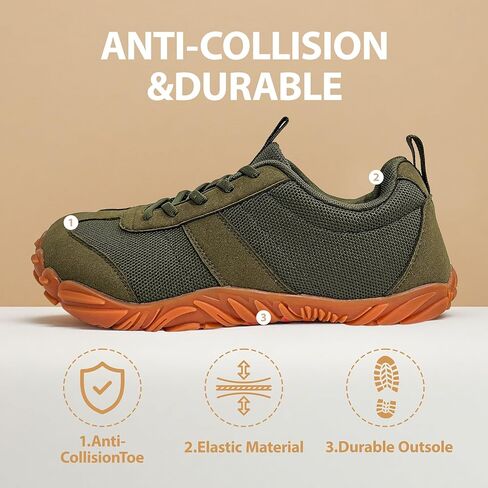 Barefoot Shoes for Men & Women | Zero Drop Minimalist Shoes with Wide Toe Box | Lightweight & Breathable for Trail Running, Gym Training & Outdoor Sports in Saudi Arabia