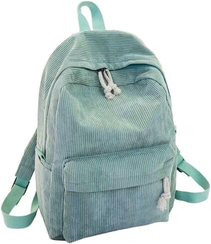 سروال قصير حقيبة السفر المرأة خمر عارضة Kawaii لطيف الجمالية غامض رقيق أفخم الصوف حقيبة الظهر Daypack (أبيض) in Kuwait
