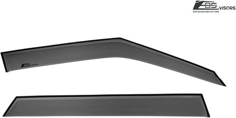 Replacement for 2014-2022 Land Rover Range Rover Sport | EOS Visors Tape-On Style Side Vents Window Visor Rain Guard Deflectors DWV-V16 in Saudi Arabia