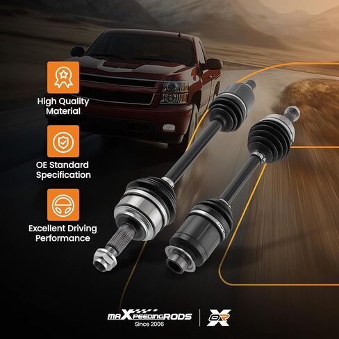 maXpeedingrods Pair (2) Front CV Axle Drive Shaft for Honda CR-V 2007 2008 2009 2010 2011 2012 2013 2014, L4 2.4L, Driver and Passenger Side, Replace# 66-4256, 66-4257 in Saudi Arabia