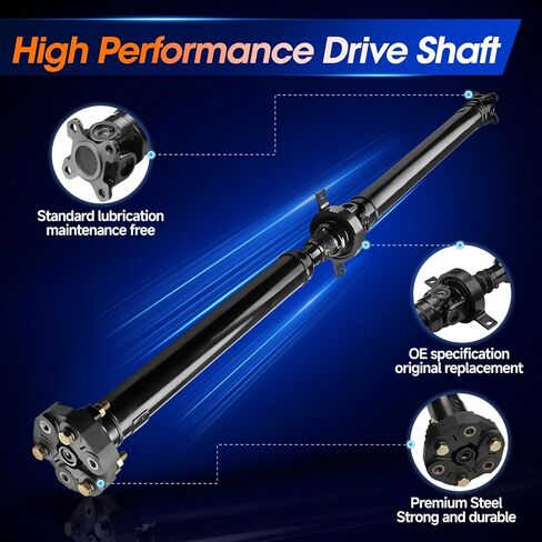 Rear Drive Shaft Prop Shaft Driveshaft Assembly [Automatic Transmission] Fit for BMW E90 325i 2006, 328i 2007 2008 2009 2010 2011 2012 2013, OE 26107527355, 26107551199 in Saudi Arabia