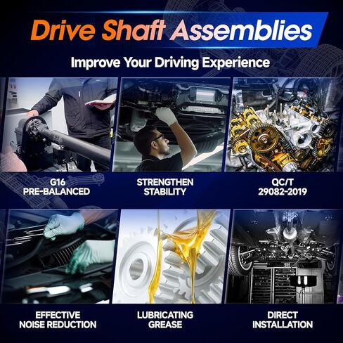 Rear Drive Shaft Prop Shaft Driveshaft Assembly [Automatic Transmission] Fit for BMW E90 325i 2006, 328i 2007 2008 2009 2010 2011 2012 2013, OE 26107527355, 26107551199 in Saudi Arabia