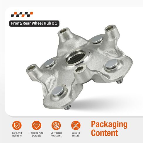 Front Rear Hub for Yamaha Grizzly Kodiak 450 550 700 YFM450 YFM550 YFM700 2007-2024 B16-F510D-01-00 3B4-25111-11-00 in Saudi Arabia
