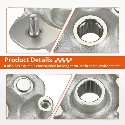 Front Rear Hub for Yamaha Grizzly Kodiak 450 550 700 YFM450 YFM550 YFM700 2007-2024 B16-F510D-01-00 3B4-25111-11-00 in Saudi Arabia