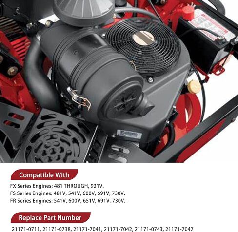 21171-0743 Ignition Coil Compatible With Kawasaki FR730V FX691V FR691V FR651V FX801V FX850V FX751V FX651V FS541V FS481V FS600V FX730V FX921V Replaces: 211710743 21171-0711 211710711 in Kuwait