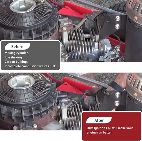 21171-0743 Ignition Coil Compatible With Kawasaki FR730V FX691V FR691V FR651V FX801V FX850V FX751V FX651V FS541V FS481V FS600V FX730V FX921V Replaces: 211710743 21171-0711 211710711 in Kuwait