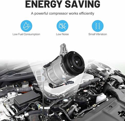 New AC Air Condition Compressor for Chevrolet Impala 2.5L 16-18, for Impala 3.6L 14-20, for Equinox 3.6L 16 17, for GMC Terrain 3.6L 15-17, for Cadillac XTS 3.6 13-19, for Buick LaCrosse 3.6 13-16 in Saudi Arabia