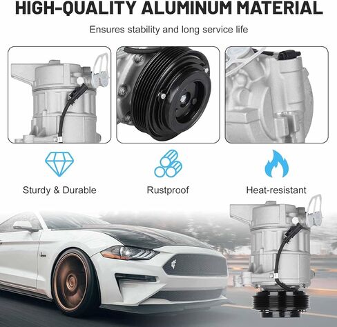 New AC Air Condition Compressor for Chevrolet Impala 2.5L 16-18, for Impala 3.6L 14-20, for Equinox 3.6L 16 17, for GMC Terrain 3.6L 15-17, for Cadillac XTS 3.6 13-19, for Buick LaCrosse 3.6 13-16 in Saudi Arabia