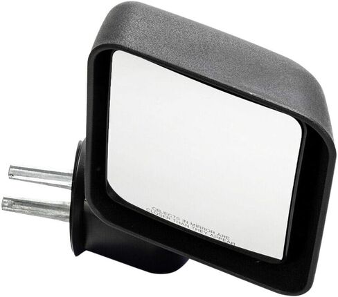 مرآة جانبية للراكب الأيمن لسيارة جيب رانجلر 2007-2017، قابلة للطي يدويًا، نسيج أسود، استبدال مباشر، هيكل متين وسهل التركيب in Kuwait