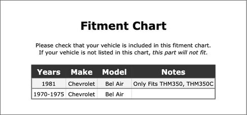 Intermediate Automatic Transmission Band Compatible With Chevrolet Bel Air 1981 1975 1974 1973 1972 1971 1970 P-4428060 in Saudi Arabia