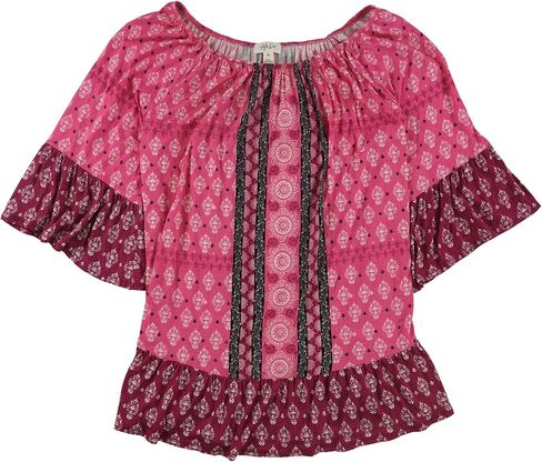 Style & Co. Womens Paisley Pullover Blouse in Saudi Arabia