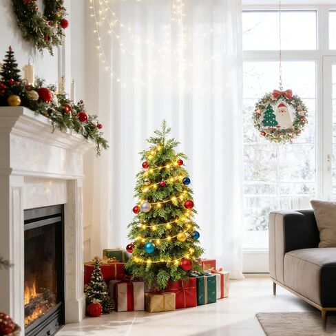 3ft Artificial Cedar Topiary Trees,Real Touch Cedar Tree Faux Plants Potted UV Resistant Evergreen Tree for Outdoor Indoor Door Garden Farmhouse Home Decoration in Saudi Arabia
