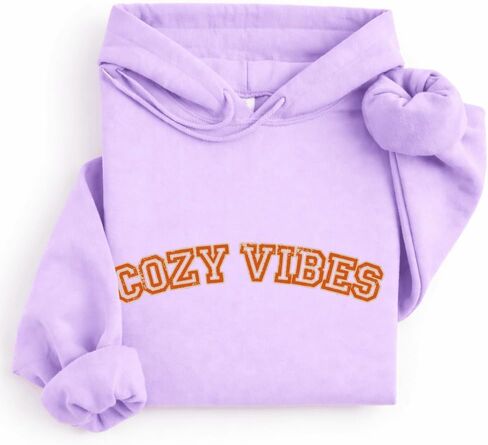 سترة بغطاء للرأس Cozy Vibes Fall للنساء من THE CEO - سترة كاجوال ناعمة ومريحة ودافئة للخريف، مثالية للارتداء في طبقات in Kuwait