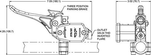 Wilwood Snowmobile Universal Front Master Cylinder - Polaris Ski-Doo Arctic Cat in Saudi Arabia