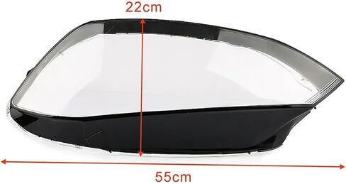 Car Front Headlight Cover Lamp Headlamp Glass Shell Mask Lampshade Lens Compatible For VW Golf 7 MK7 GTI 2014 2015 2016 2017(Right) in Saudi Arabia