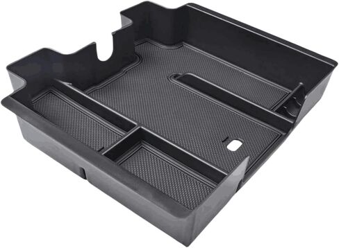 صينية تنظيم وحدة التحكم المركزية السوداء متوافقة مع ملحقات Chevy Silverado/GMC Sierra 1500 و2020-2022 2023 Silverado/Sierra 2500HD 3500HD (وحدة تحكم كاملة مع مقاعد دلو فقط) in Kuwait