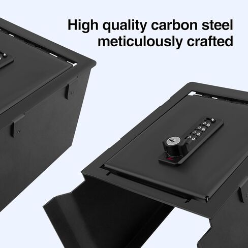Fit forTesla Model Y Juniper 2025 & Model 3 Highland 2024 2025 Center Console Safe Box - Secure Lockable Storage Organizer with Combination Lock, Privacy Protection Upgrade in Saudi Arabia