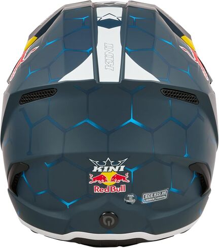 Kini MX3 MX Helmet Adult Red Bull 1.0 Blue/White Large in Saudi Arabia