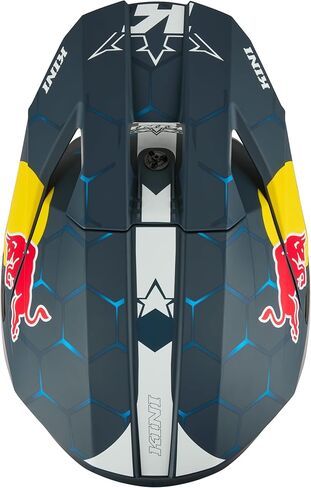 Kini MX3 MX Helmet Adult Red Bull 1.0 Blue/White Large in Saudi Arabia