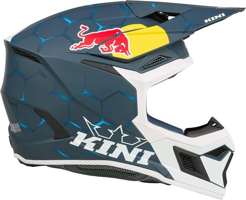 Kini MX3 MX Helmet Adult Red Bull 1.0 Blue/White Large in Saudi Arabia
