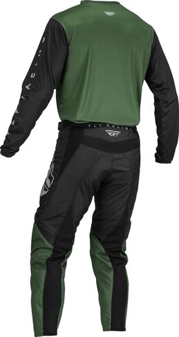 Fly Racing 2023 F-16 Olive Green/Black Adult Moto Gear Set - Pant and Jersey Combo in Saudi Arabia