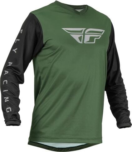 Fly Racing 2023 F-16 Olive Green/Black Adult Moto Gear Set - Pant and Jersey Combo in Saudi Arabia