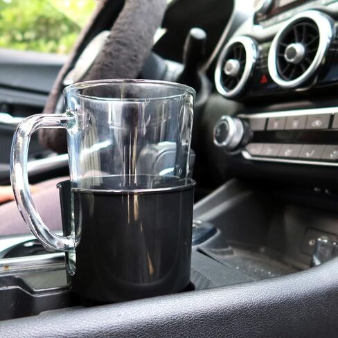Large Car Cup Holder, Cars Interior Accessory Big Bottles Car Cup Holders, Big Drink Coffee Mug Adapter in Saudi Arabia