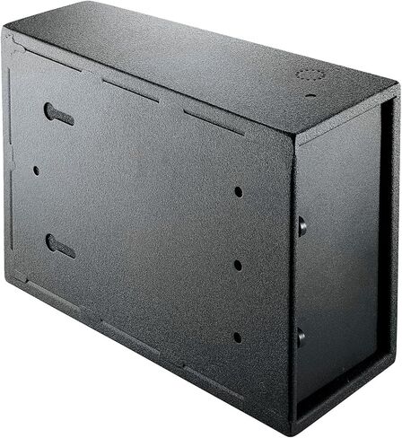 GunVault MiniVault GV1000 خزنة رقمية واحدة قياسية - مسدس آمن للوصول السريع مع لوحة مفاتيح No-Eyes®، وباب زنبركي، وتنبيه للعبث، وهيكل فولاذي بمقياس 16 in Saudi Arabia