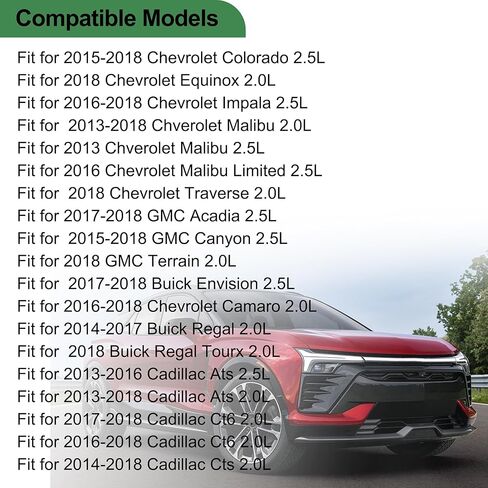 مجموعة حشية غطاء صمام المحرك مناسبة لسيارة Chevy Malibu 2013-2018 Blazer Camaro Equinox Impala Traverse Buick Envision Lacrosse Regal Cadillac GMC Acadia Canyon Terrain 2.0L 2.5L يستبدل #12635953 VS50752 in Kuwait