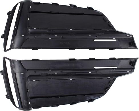 2Pcs Front Driver and Passenger Side Fog Light Grille Cover for Audi A5 Quattro, A5 Sportback, S5, S5 Sportback 2018-2019 in Saudi Arabia