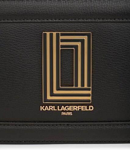 KARL LAGERFELD Paris Women's Simone Crossbody Bag, Black, One Size in Saudi Arabia