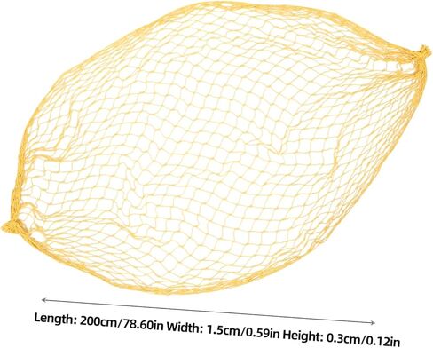 Cabilock Decorative Fishing Net Wall Hanging Mediterranean Style Nautical Home Decor Lemon Shells for Coastal Beach Themed Rooms Photography Props and Parties in Saudi Arabia