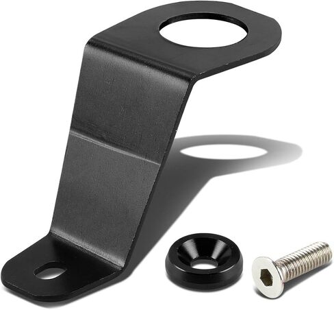Auto Dynasty Compatible with Honda Civic EG Billet Aluminum Radiator Stay Mount Bracket+Washer (Black) in Saudi Arabia